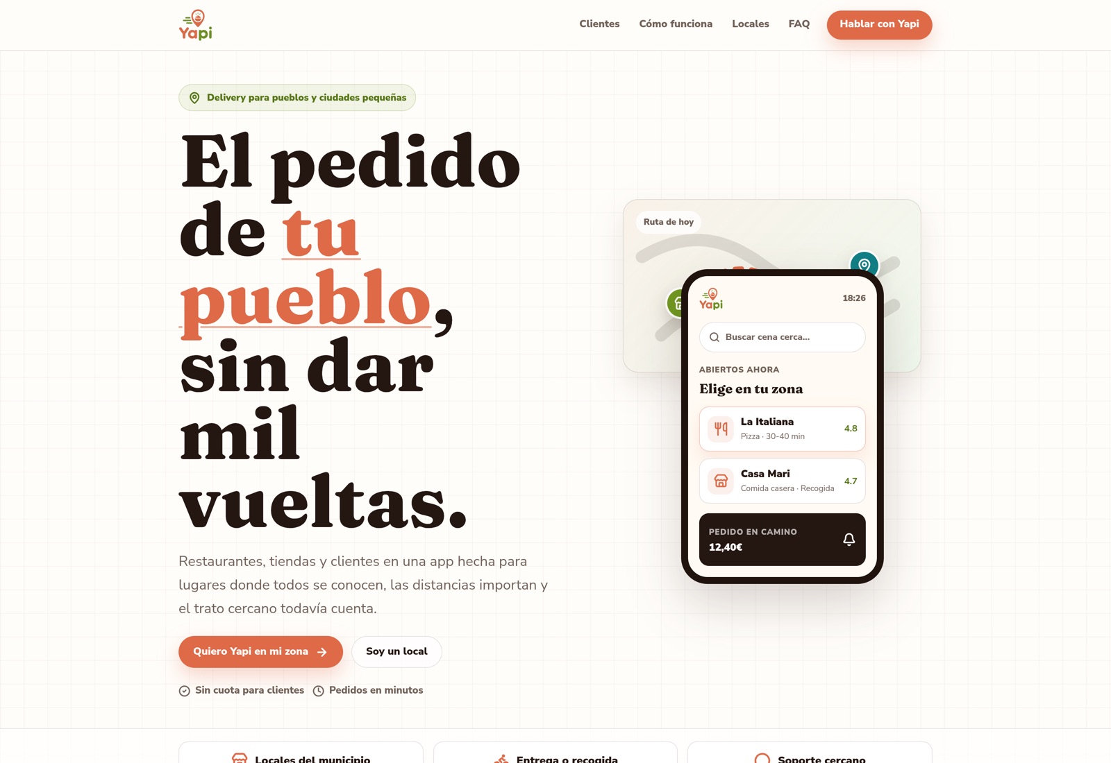 Yapi — app de delivery y compra local desarrollada por Silverpeak